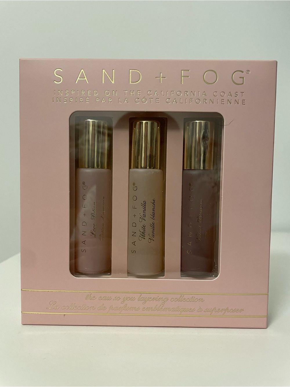 NWT SAND + FOG The Eau So You Layering Collection - Three 0.33 FL OZ